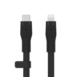 Belkin BoostCharge Flex USB-C-kabel met Lightning-connector 3m zwart       