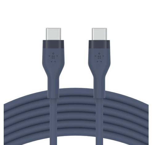 BoostCharge Flex USB-C/USB-C-kabel 3m blauw                  Belkin