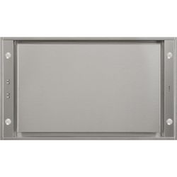 Novy 6830 Pureline 90 cm inox met motor en led