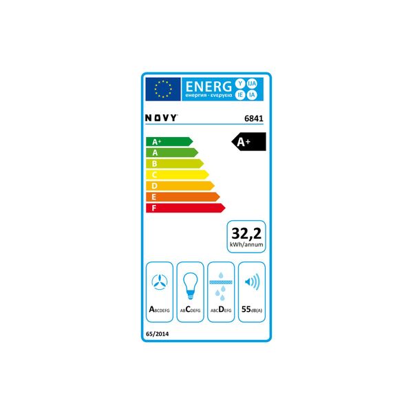 6841 Pureline 120 cm blanc avec moteur et LED 