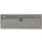 829 Inbouwunit 84,6 cm inox Novy