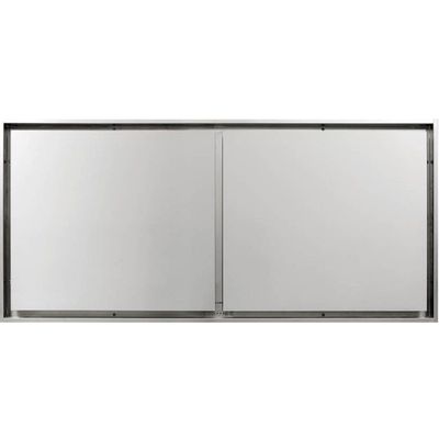 855 Maxi Pureline 146 cm inox sans moteur Novy