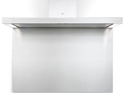 150275 Rugwandpaneel 90 cm inox hoogte 75 cm