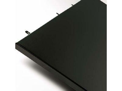 172200 Rugwandpaneel 120 cm zwart hoogte 69 cm