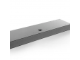 7943400 Plint recirculatiebox 120cm grijs met monoblockfilter H98mm