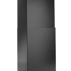 Novy 6512100 Chimney extension black Salsa wall, max. 320mm 