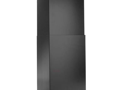 6512100 Chimney extension black Salsa wall, max. 320mm