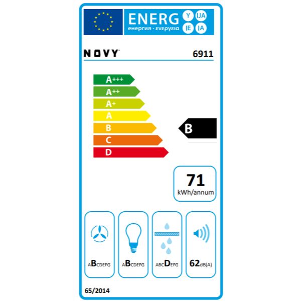 6911 Pureline Pro Compact 90 cm white 