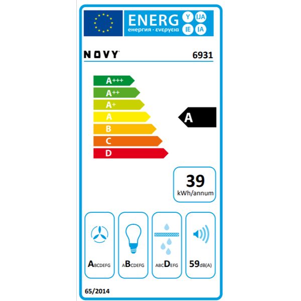 6931 Pureline Pro 90 cm white Novy