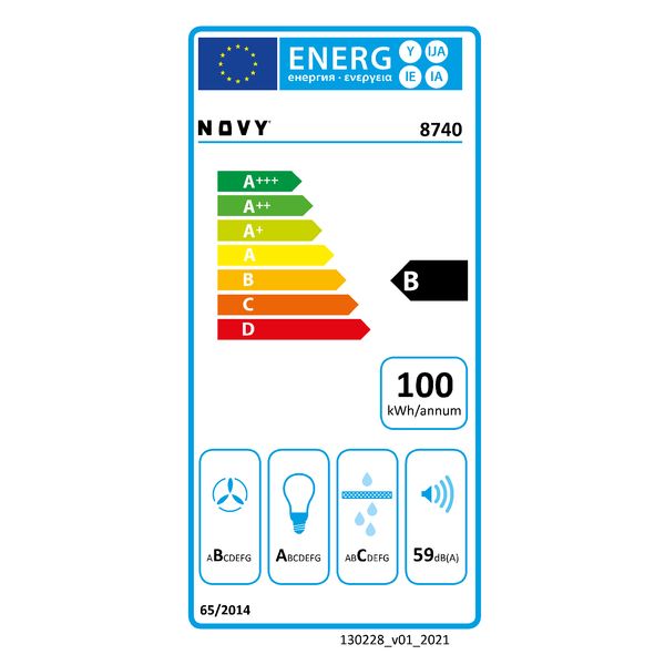 8740 Recirculatiekit voor Fusion Pro/Advanced (106x209.5x20mm) Novy