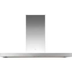 7610 Wandkap Flatline 120 cm inox Novy