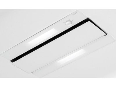 874 Inbouwunit 53,8 cm wit glas