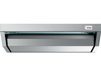 750 Onderbouwkap met gel. demp 100 cm 2x motor inox
