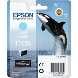 Epson T7605 Cyan clair 