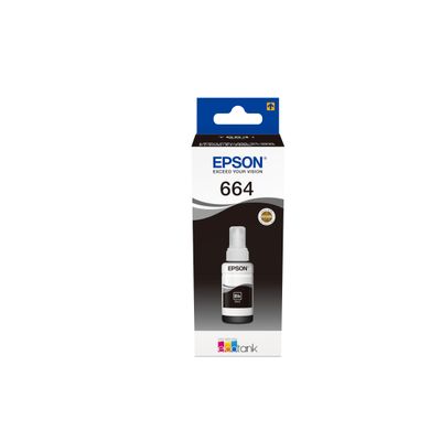 664 EcoTank Black ink bottle (70ml) 