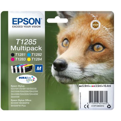 Multipack 4-kleur T1285 DURABrite Ultra Ink  Epson