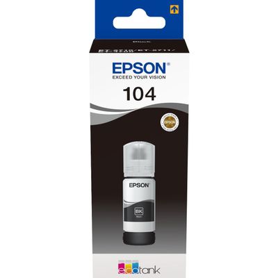 104 EcoTank Zwart  Epson