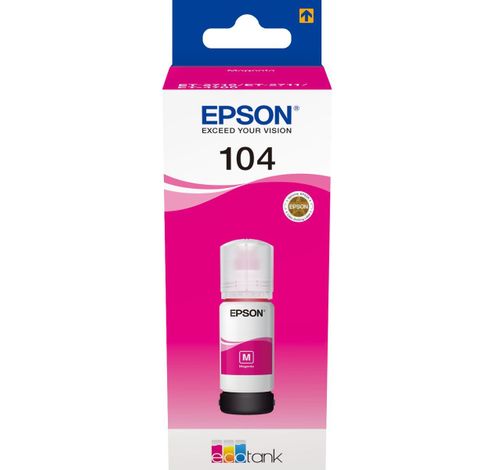 104 EcoTank Magenta  Epson