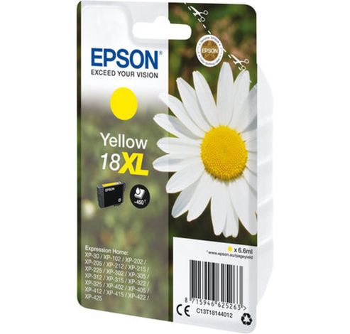 18XL Geel  Epson