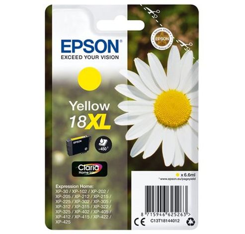 18XL Geel  Epson