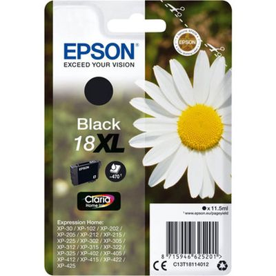 18XL Zwart  Epson