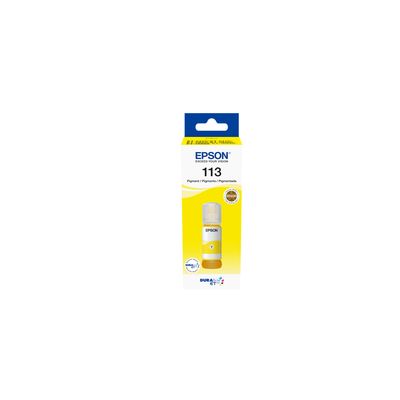 113 EcoTank Pigment Yellow ink bottle 