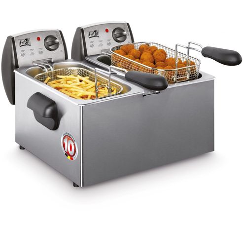 FR 1850 Duo Koude Zone Friteuse  Fritel