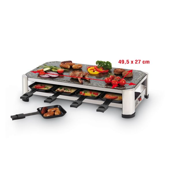 SG 2180 Steengrill Raclette Fritel