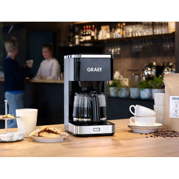 Graef FK 402 Koffiezetter 1,25L zwart