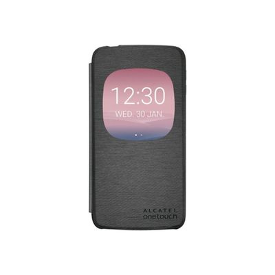 Book Cover pour One Touch Idol 3 Gris  Alcatel