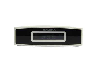 CR624DAB clockradio white/black dab/dab+/fm LCD display line out double al