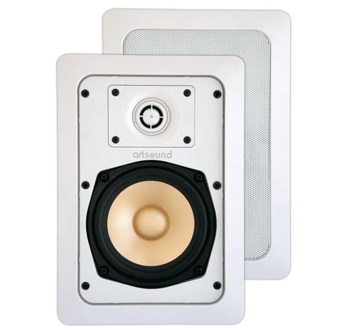 RE650.2 x-tended HP encastrable 2 voies rect. 85W blanc  ArtSound