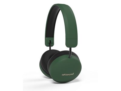 BRAINWAVE05 wireless on-ear headphones groen