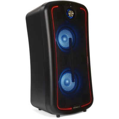 PWR09 enceinte BT portable aux in mic in noir 