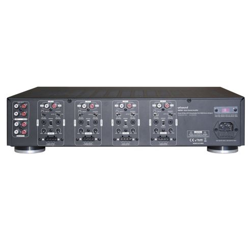 AMP850 multikanaalsversterker 8x50W zwart  ArtSound