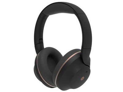 BRAINWAVE09 Draadloze Hybride Active Noise Cancelling over-ear koptelefoon Zwart