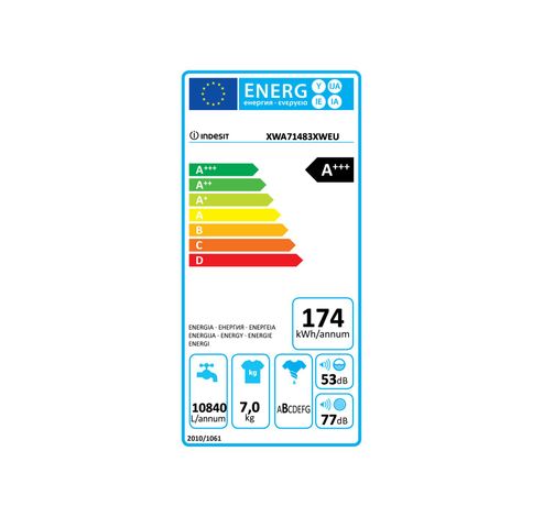 XWA 71483X W EU  Indesit