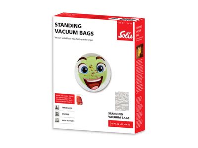 Standing Vacuum Bags 22 x 35 x 14 cm (50 st)