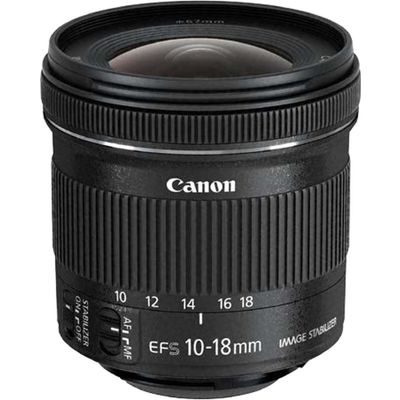 EF-S 10-18mm/F4.5-5.6 IS STM  Canon