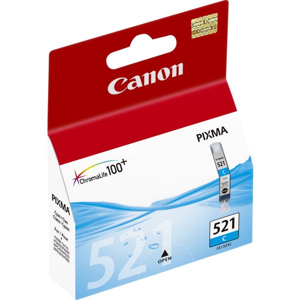 Canon Inktpatroon CLI-521C Cyaan