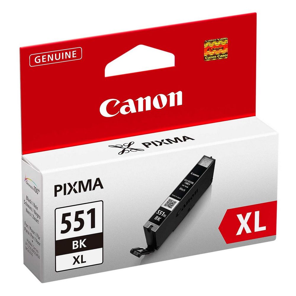 Canon Inktpatronen CLI-551BK Zwart