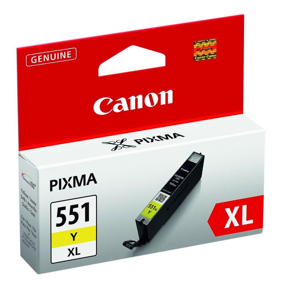 Canon Inktpatronen CLI-551Y Geel