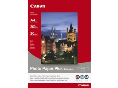 SG-201 Semi-Gloss Photo Paper Plus 10 x 15 cm