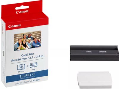 KC-36IP Inkt/Papierset creditcardformaat - 36 prints