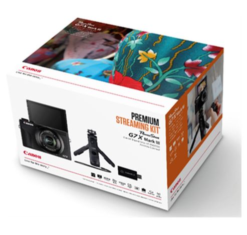 Powershot G7X III PREM LIVE STREAM KIT EU26  Canon