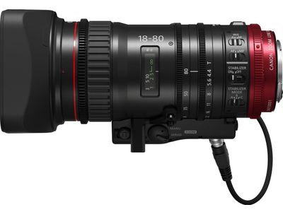 Cine Tele Lens CN-E18-80 T4.4l IS Kas