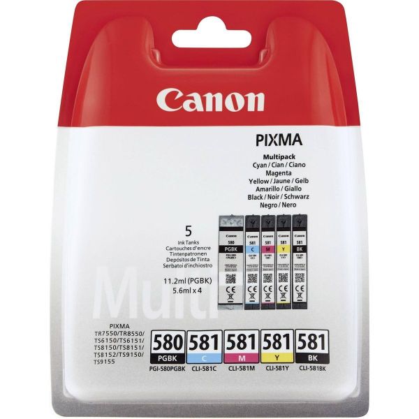 Canon PGI-580/CLI-581 BK/CMYK