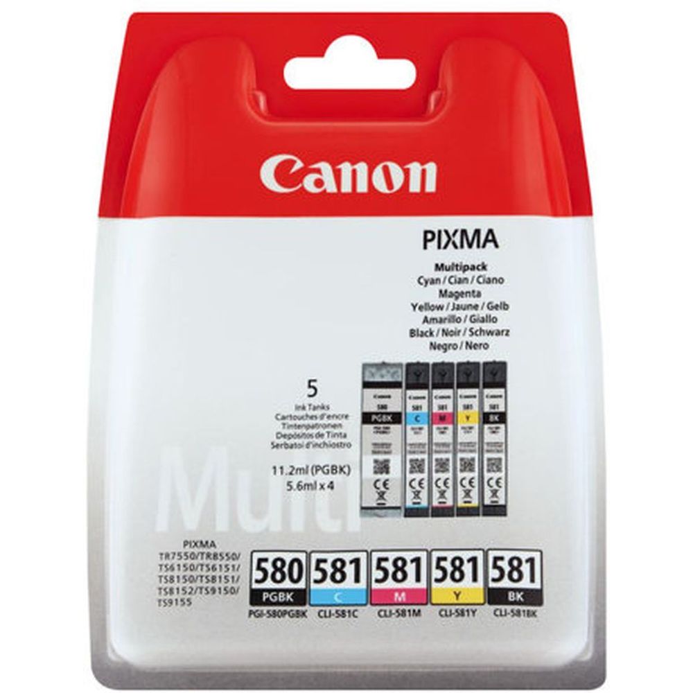 Canon Inktpatronen PGI-580/CLI-581 BK/CMYK