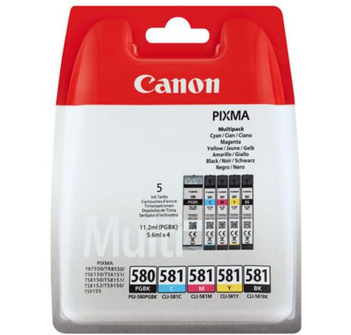 PGI-580/CLI-581 BK/CMYK  Canon