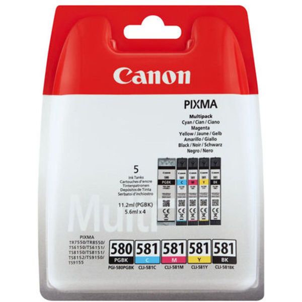 Canon PGI-580/CLI-581 BK/CMYK